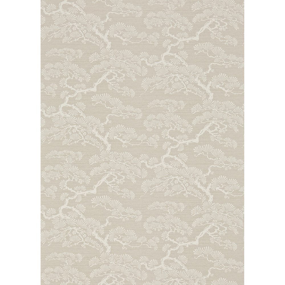 Keros Botanical Wallpaper 213046 by Sanderson in Marble